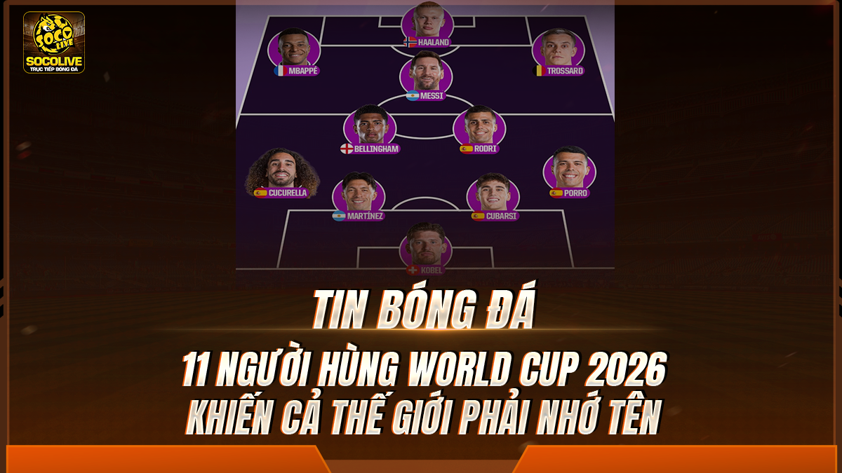 11 người hùng World Cup 2026 khiến cả thế giới phải nhớ tên
